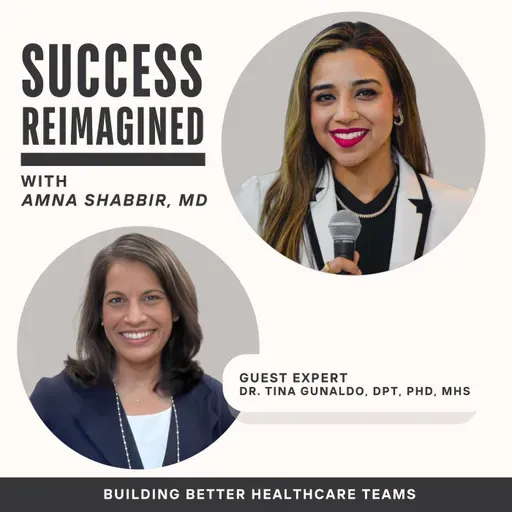 Ep 56. Building High Performing Healthcare Teams: Dr. Tina Gunaldo on Interprofessional Collaboration, Perfectionism and Patient Care