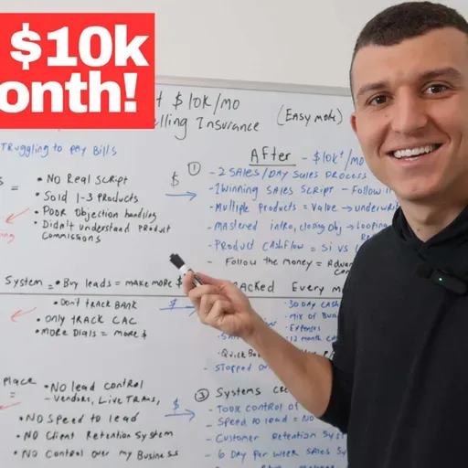 $10K/Mo Selling Insurance Is Hard (Until You Do This) |Ep.81