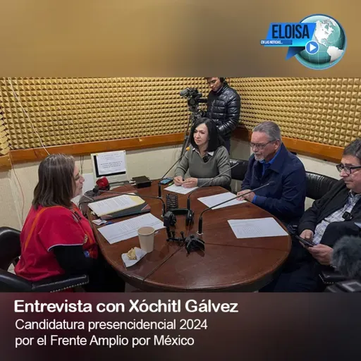 Eloísa en las noticias, Diciembre 3 2023, Entrevista con Xóchitl Gálvez