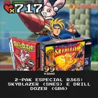 99Vidas 717 - 2-Pak: Skyblazer e Drill Dozer