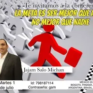 RAB SALOMON MICHAN- La meta es ser mejor que ayer, no mejor que nadie