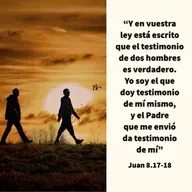 71 Reflexiones - ¿Qué tan segura es nuestra fe? (Juan 8.17-18)