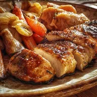 Petto di pollo glassato