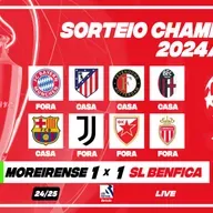 🟩MOREIRENSE 1 x 1 BENFICA🟥