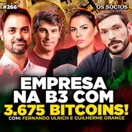R$ 2 BILHÕES EM BITCOIN CONHEÇA A ORANGEBTC (OBTC3) | Os Sócios 266