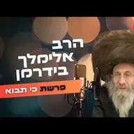 הרב אלימלך בידרמן • פרשת כי תבוא תשפ''ה | עלונימייל