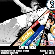 Mangá² #363 - Antologia: Demografias digitais, a Jump tá ruim?, Bakuman em 2025, Cor e Som
