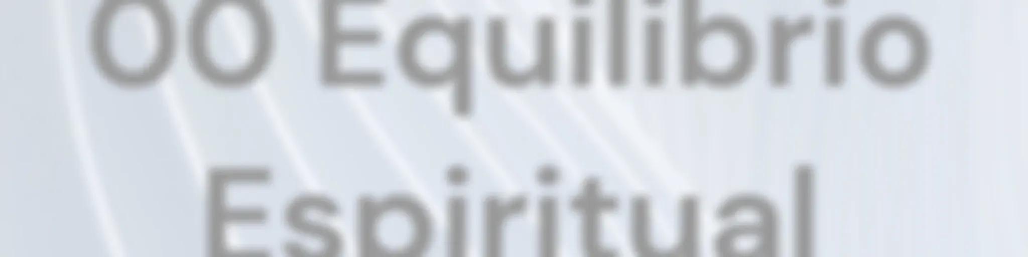 00 Equilibrio Espiritual