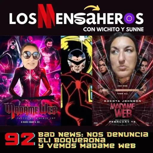 Bad news, nos denuncia Eli Boquerona y vemos Madame Web