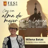 Milena Batas. Ponente Cine con Alma de Mujer en La Laguna