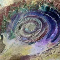 El ojo del Sáhara