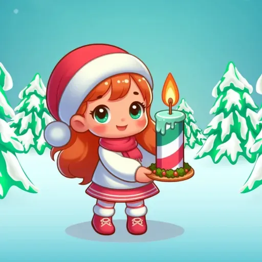 Maria & der bunte Adventskranz | Weihnachtliche Adventsgeschichte für Kinder