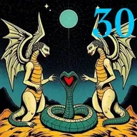 Buenos presagios, 30 (voz humana)