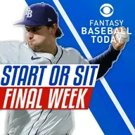Start or Sit for the Final Week & Breakout Hitter Appreciaton! (9/18 Fantasy Baseball Podcast)