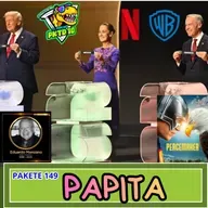 Pakete 149: Papita del Adios del Polivoz, sorteo mundial, Peace Maker, Netflix compra Warner Bros