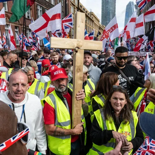 On the ground with Tommy Robinson’s new supporters