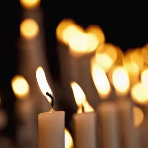 Warum flackern Kerzen?