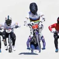 Francia y Australia con superioridad en el inicio de la Copa Mundo de BMX 2024.