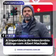 Podcast - A Importância do Intercâmbio: diálogo com Albert Machado