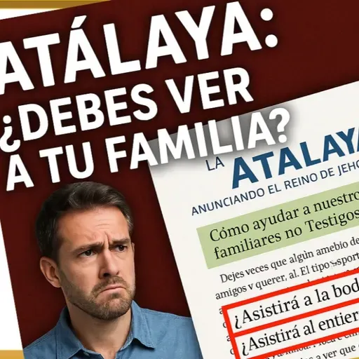 Análisis de la Atalaya: Cómo ‘tratar’ a tus familiares no testigos (boda, entierro, fiestas…)