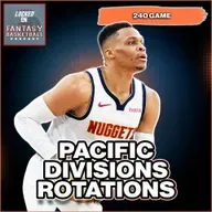 Fantasy Basketball: Predicting Every Pacific Division Rotation | The 240 Game