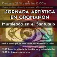 Silvia Bignami- Movimiento Cromañón: "Jornada artística y Muraleada por la patrimonialización"