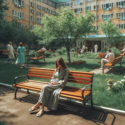 Так мы сидели на скамье. Елена Ханова