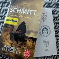 Concerto a la memoire d'un ange par Eric-Emmanuel Schmitt 