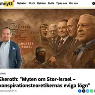 Kent Ekeroth och halmgubben om “Stor-Israel”