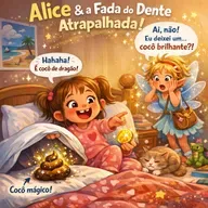 A fada atrapalhada - Histórias personalizadas