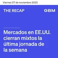THE RECAP 07-11-25 | Mercados en EE. UU. cierran la última jornada de la semana mixtos