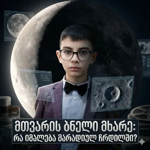 მთვარის ბნელი მხარე:რა იმალება მარადიულ ჩრდილში?