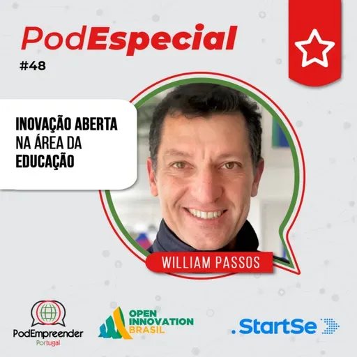 PodEspecial | Inovação aberta na área da educação | William Passos | #48 