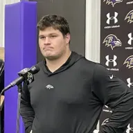 Tyler Linderbaum says Ravens must be ready for “really hard-nosed” New England defense
