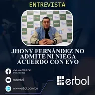 Jhony Fernández no admite ni niega acuerdo con Evo