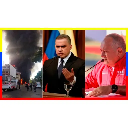 DIOSDADO EXPULSA A MIEMBROS DEL PSUV - TAREK WILLIAM SAAB HA JUDICIALIZADO 290 FUNCIONARIOS - ENORME INCENDIO EN CINE CITTÁ