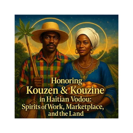 Episode 38: Honoring Kouzen & Kouzine in Haitian Vodou: Spirits of Work, Marketplace, and the Land