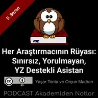 Akademiden Notlar 143: Her Araştırmacının Rüyası: Sınırsız, Yorulmayan, Yapay Zekâ Destekli Asistan