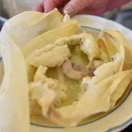Tamales rellenos de celuloide
