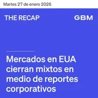THE RECAP 27-01-26 | Mercados en EE.UU . arrancan semana con ganancias.