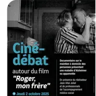 Ciné-débat : "Roger, mon frère" docu maladie d'Alzheimer - jeu. 2 octobre à 18h à Dannemarie