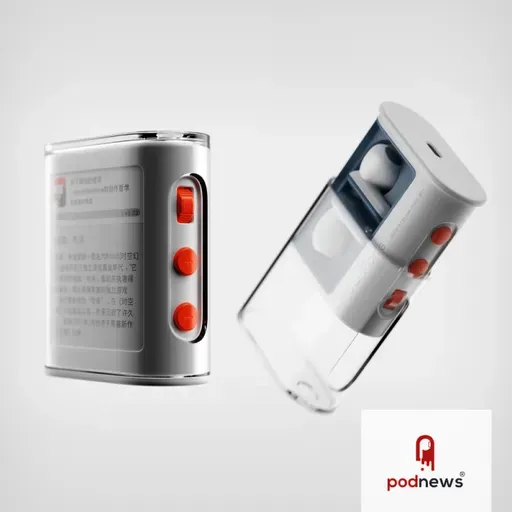 New concept podcast earbuds