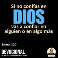 En qué o en quien confiar
