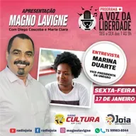 PROGRAMA A VOZ DA LIBERDADE COM MAGNO LAVIGNE ENTREVISTA MARINA - UNEGRO 17 - 01 - 2020