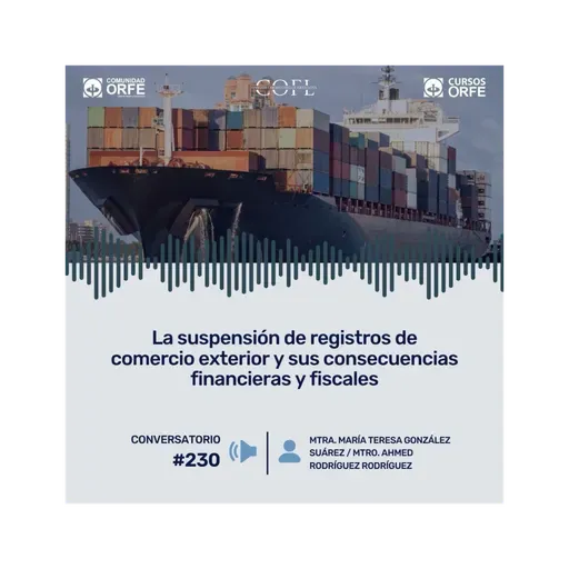 La suspensión de registros de comercio exterior y sus consecuencias financieras y fiscales