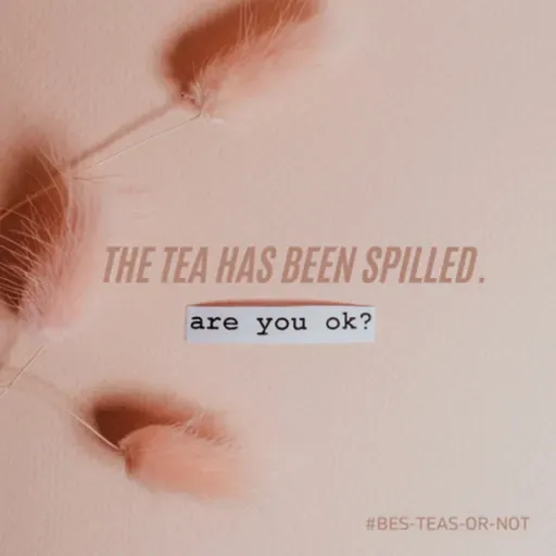 Bes-teas: Friendship/Relationship - Don't Cry Over Spilled Tea…or Do?
