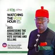 #WatchingTheVote Hour Episode 6 : Addressing Challenge of Vote buying in 2023 elections