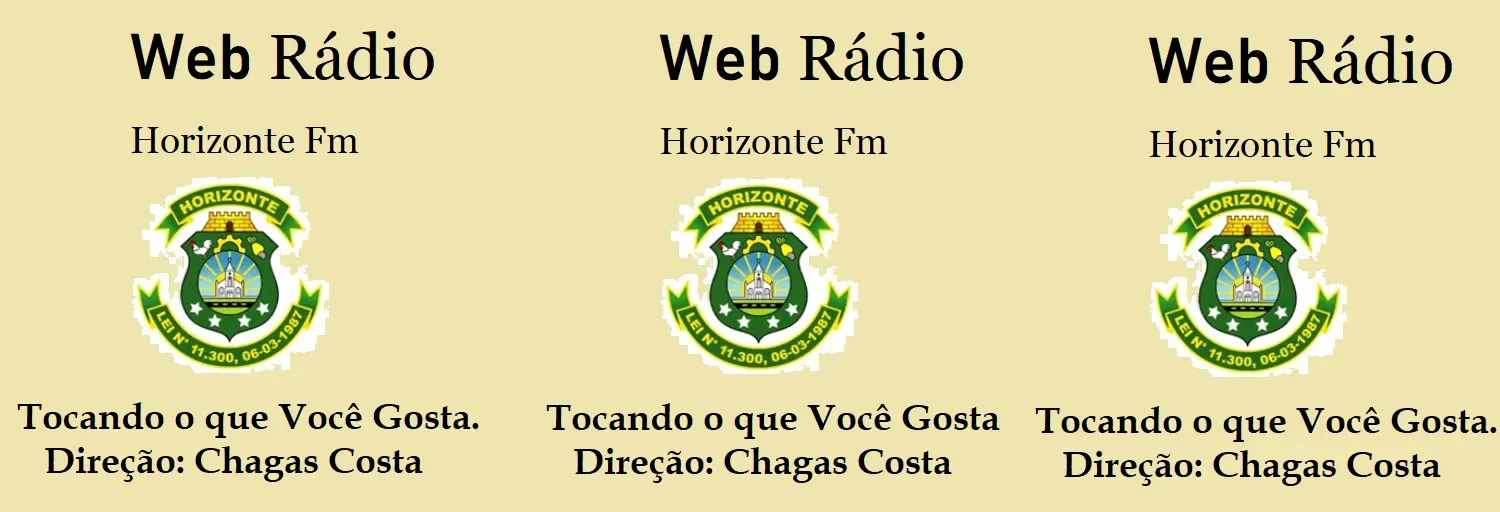 Web Rádio Fm Horizonte.