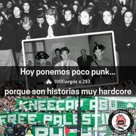 100Fuegos x 283: hoy ponemos poco punk... porque son historias muy hardcore