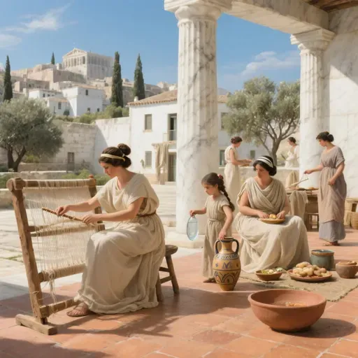 Vida cotidiana en la antigua Grecia: las mujeres en Atenas